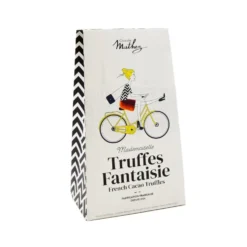 Truffes nature bio étui Paris chic Mathez - 100 g
