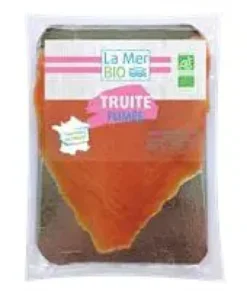 Truite fumée bio en tranches La Mer bio - 100 g