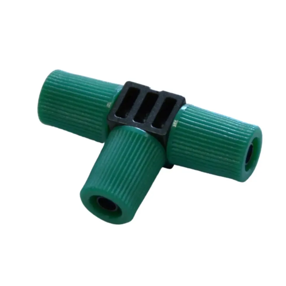5 tés extra + 5 bouchons extra Ø 4/6 mm botanic® - Arrosage goutte à goutte
