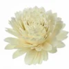 Tête de fleur de Sola blanche Naturalys - Ø 12 cm
