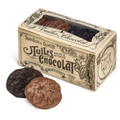 Tuiles au chocolat lait-noir La Maison du Biscuit - 170 g