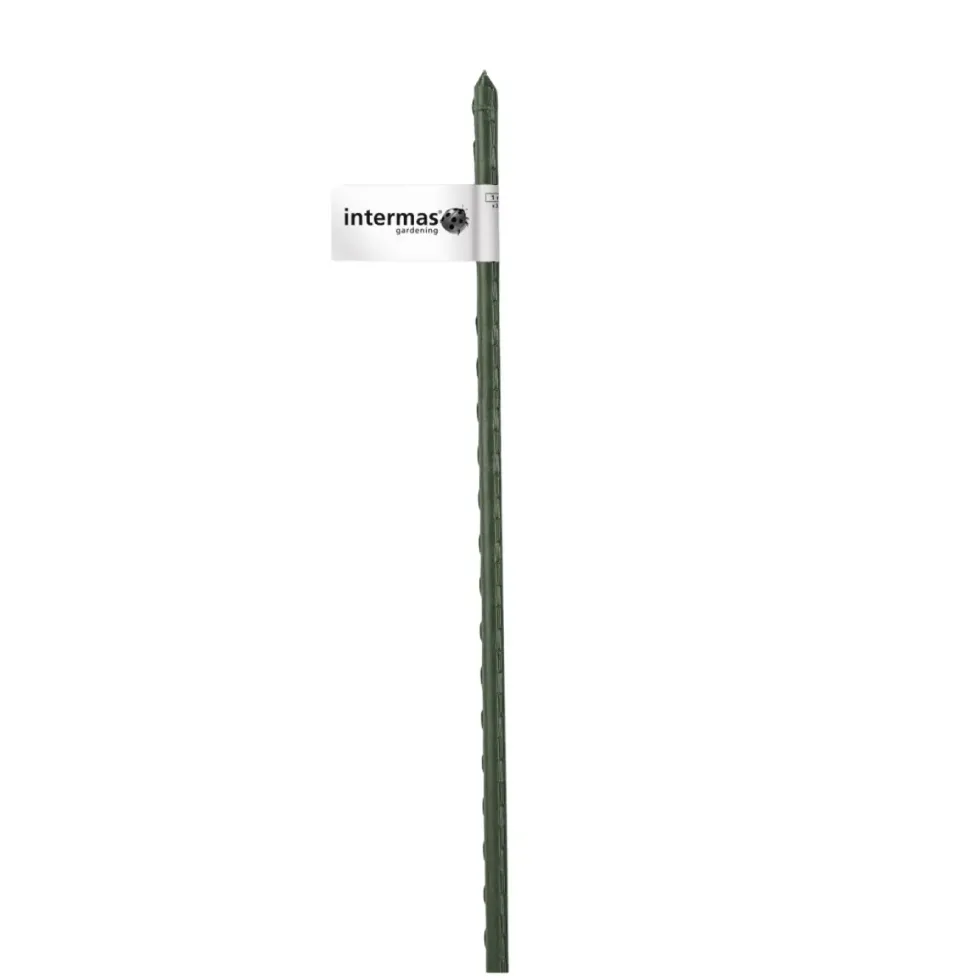 Tuteur acier plastifié coloris vert Ø 16 mm x 1,80 m