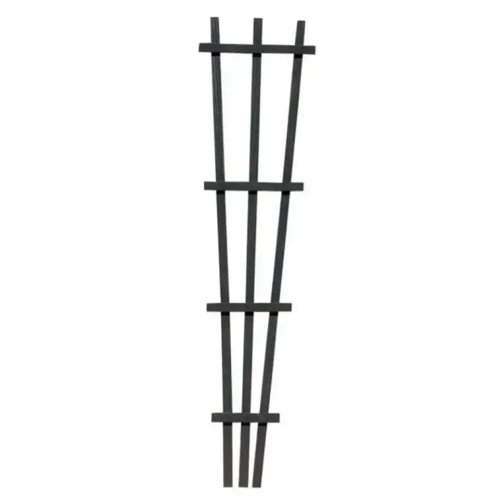 Tuteur mini-grimpant anthracite Jany Eventail - 0,3 x H 1,2 m