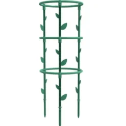 Tuteur rond façon treillis coloris vert Canada Eda - Ø 25 x H 66,3 cm