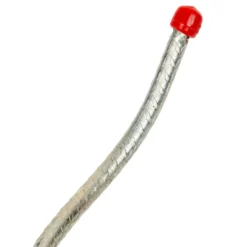 Tuteur tomate spirale coloris gris en aluminium - 6,8 mm - 180 cm