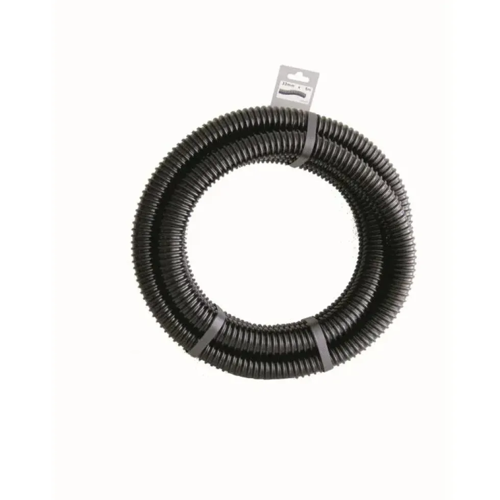 Tuyau prédécoupé noir de 5 m Ø32 mm