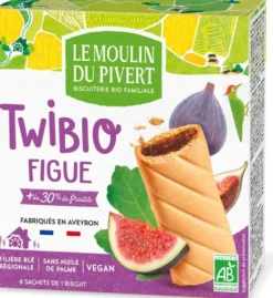 Twibio figues bio LE MOULIN DU PIVERT 150 g