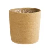 Vannerie naturelle en jute - 20,5 x 19,5 x 16 cm