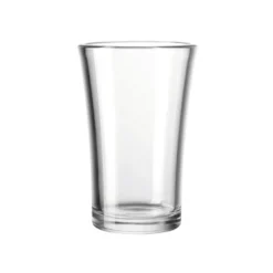 Vase Bloom en verre transparent de 22 cm