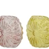 Vase en verre coloré forme fleur - 20 x 11 x 18 cm