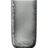 Vase en verre gris Martello - 15 x 15 x 29 cm