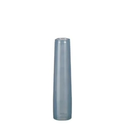Vase soliflore en verre coloris bleu Xandra - Ø 7 x H 30,5 cm