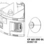 Ventouses pour filtre intérieur coloris noir JBL CristalProfi i GreeLine – x 2