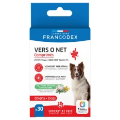 Vermifuge pour chien et chiot Vers O Net - 30 comprimés