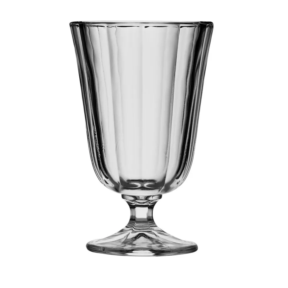 Verre à pied en verre transparent Ana - 19 cl