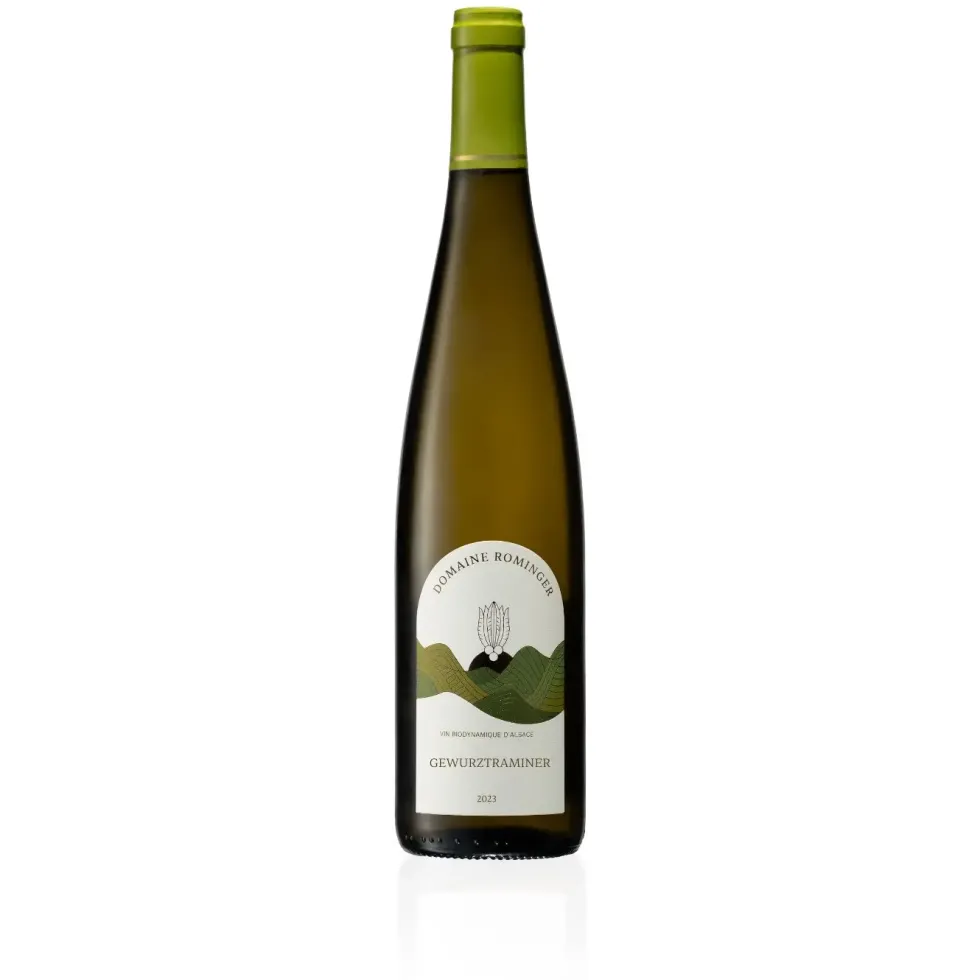 Vin blanc bio d’Alsace Gewurztraminer moelleux - 75 cl