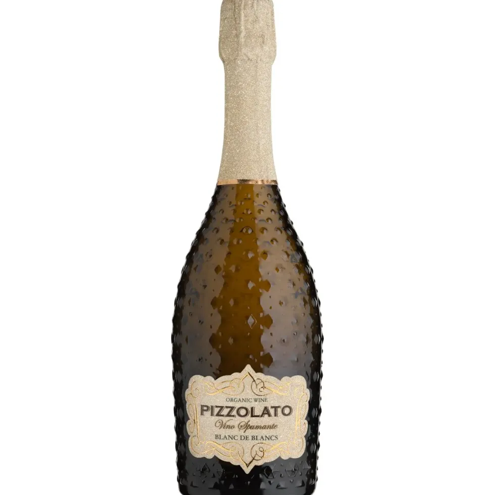 Vin pétillant bio blanc de blancs extra-dry M-Use Pizzolato - 75 cl