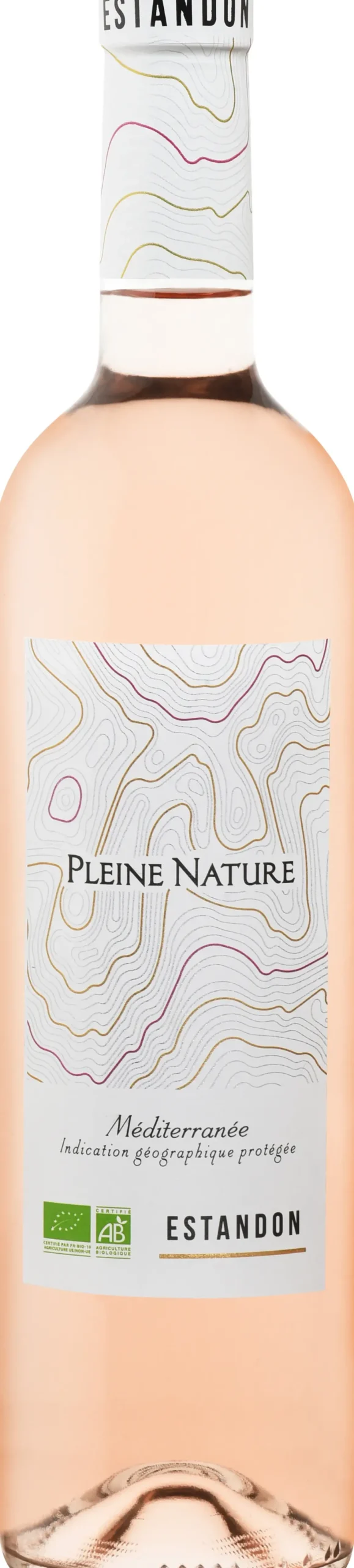 Vin rosé IGP Méditerranée Pleine Nature Estandon - 75 cl