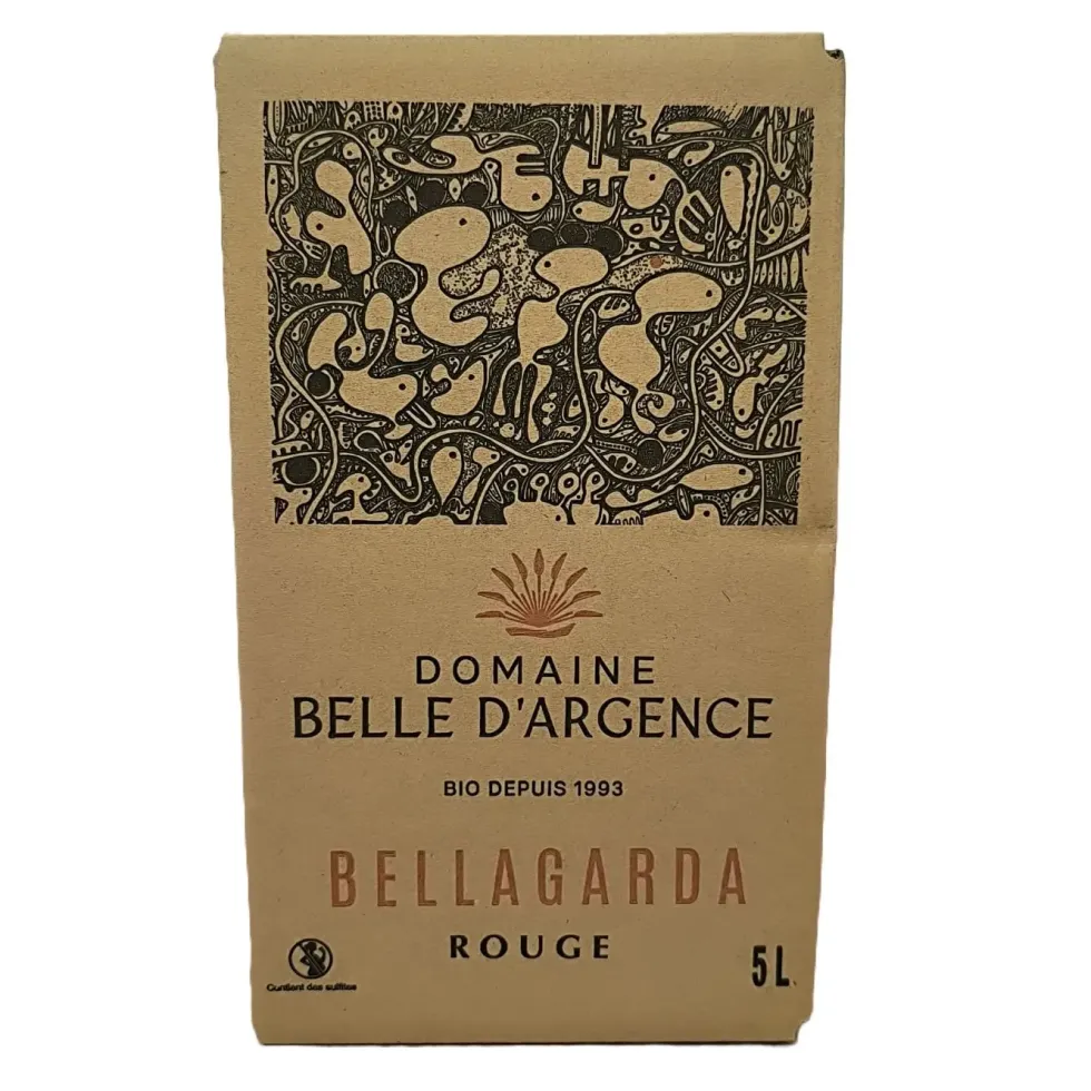 Vin rouge Costières de Nîmes AOP Bellagarda - 5 L