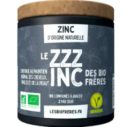 Zinc d’origine naturelle Les bio frères Le Zzzinc - 90 comprimés